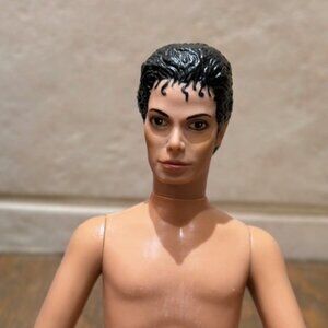 Vintage 1984 Michael Jackson MJJ Productions Doll Barbie LJN Toys Jointed 11"